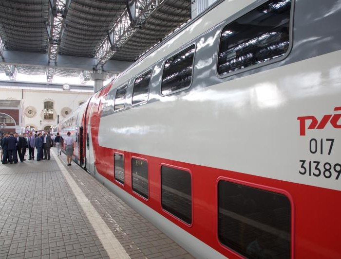 Seating Doubledecker tren